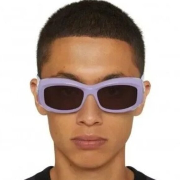 NEW GIVENCHY SUNGLASSES PURPLE UNISEX EYEWEAR GIVENCHY - Picture 3 of 5